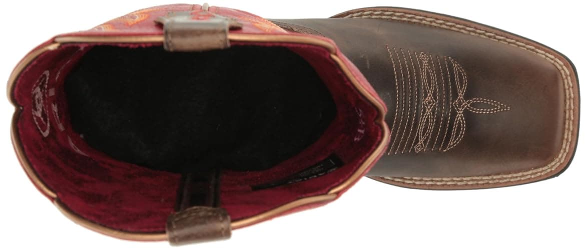 ARIAT Women's West Bound Western Boot - 7 - Sable/Heart Throb Red thumbnail 5