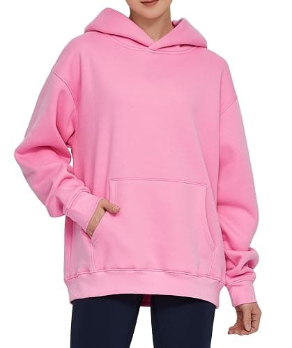 THE GYM PEOPLE Women's Oversized Hoodie Loose fit Soft Fleece Pullover Hooded Sweatshirt With Pockets - Image 1