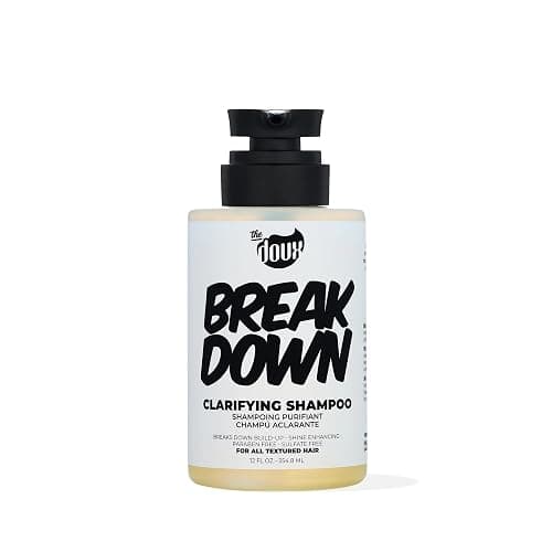 The Doux BREAKDOWN Clarifying Shampoo for Curly & Textured Hair — Vitamin E & Rosemary Detox Shampoo for Men & Women — Sulfate‑Free, Anti‑Build‑Up & Oily Hair Cleanser thumbnail 2