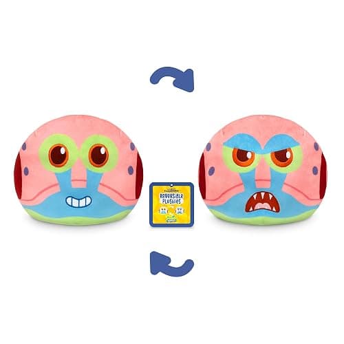 TeeTurtle Spongebob Squarepants Reversible 6" Plushie - Gary The Snail - Cute Kawaii Soft Stuffed Animal thumbnail 4