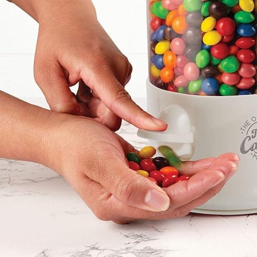 Handy Gourmet Original Triple Candy Machine-Fun Candy & Nut Dispenser-New & Improved (Pearl White), Standard (JB8450PWHI) thumbnail 2
