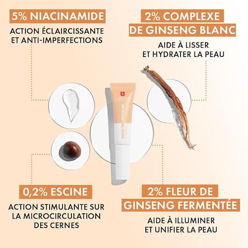 Erborian – Super BB CONCEALER – Anticernes-soin haute couvrance enrichi en Niacinamide et SPF 25 - Correcteur yeux hydratant, fini naturel – Cosmétique Coréenne thumbnail 9