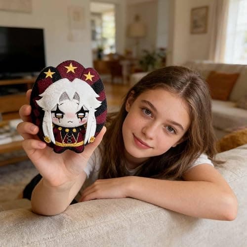 BDNXTV The Freak Circus Plush Collectible Figurine Pierrot The Freak Circus Merch Character Figure Desk Decor Gift for Fans A01 thumbnail 5