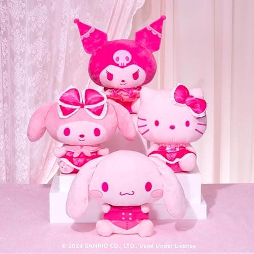 Hello Kitty and Friends - My Melody 12” Pink Monochrome Plush thumbnail 5