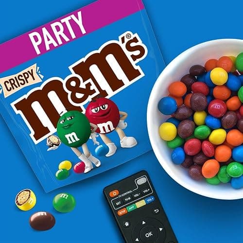 M&M'S Chocolate Bag, Crispy Centre & Milk Chocolate, 675g Party Bag, Bulk Chocolate, Ideal for Gift, Snacks and Sharing thumbnail 6
