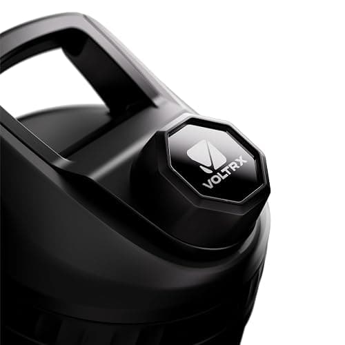 VOLTRX ChillMix Shaker Bottle Insulated Stainless Steel - USB C Rechargeable Electric Protein Shake Mixer, Shaker Cups for Protein Shakes and Meal Replacement, Obsidian Black, 16 oz thumbnail 2