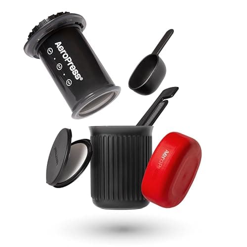 AeroPress Go, Extra Small Portable Coffee Maker Kit, Travel, Hiking & Camping, All-in-One French Press, Pour-Over & Espresso Style Manual Brewer, 2 Min Brew Makes a Less Bitter, More Flavorful Cup thumbnail 4