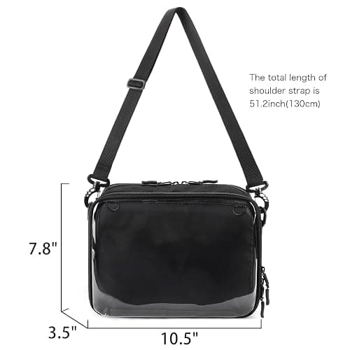 STEAMEDBUN Ita Bag Crossbody Small Ita Purse Pin Display Bag with Insert thumbnail 4