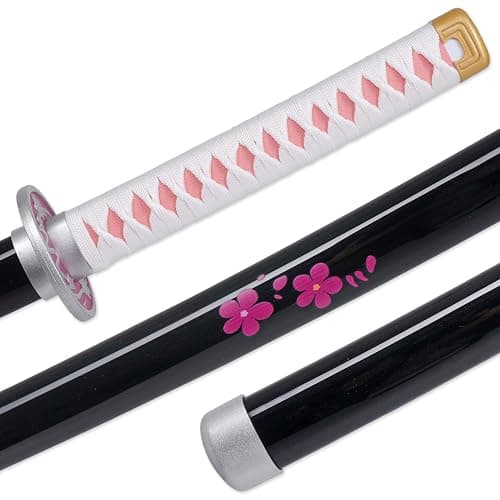 Zisu Demon Katana Sword, About 41 inches, Hashira Pillars & Protagonist Katana for Cosplay Purpose, Anime Original Texture thumbnail 4