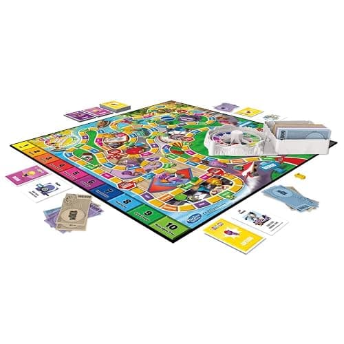 Hasbro Das Spiel des Lebens, Brettspiel für die ganze Familie für 2 – 4 Spieler, für Kinder ab 8 Jahren, enthält Bunte Stifte thumbnail 3