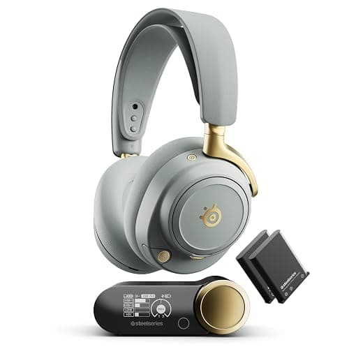 SteelSeries Arctis Nova Elite - Hi-Res Wireless Gaming Headset — 96kHz/24bit — Carbon Fiber Speakers — ANC — AI Noise Rejection — App — 2.4GHz + BT — Multi-Source Mix — OmniPlay PC+PlayStation+Xbox - Image 1