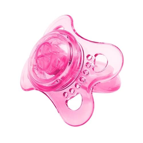 LittleForBig Bigshield Generation-3 Big Sized Pacifier Candy Gloss 2 Paci Pack - Pink and Green thumbnail 5