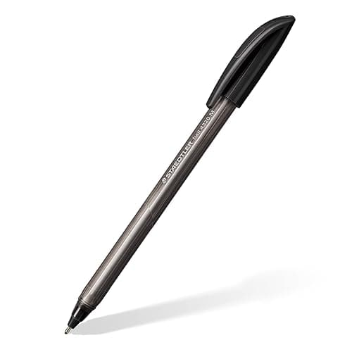 STAEDTLER 4320 M-9 Stick Rainbow Ballpoint Pen - Black (Box of 10) thumbnail 2