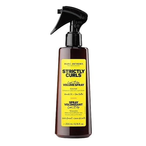 Marc Anthony Curl It Up Volume Boost Spray, Extra Hold, Strictly Curls - Avocado Oil & Shea Butter Enhances with a Soft Finish Paraben-Free, Sulfate-Free, Phthalate-Free - Image 1