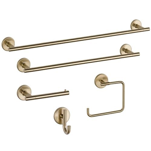 Delta Trinsic Hand Towel Holder Champagne Bronze thumbnail 6