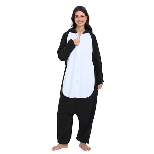 NAITOKE Adult Animal Onesie Halloween Costume Cosplay One-Piece Pajamas Women Man Teens thumbnail 7