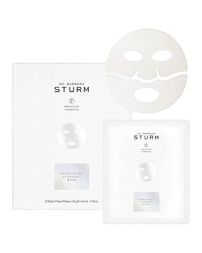 Everything Hydrogel Mask 8 Count, Plumping and Brightening Sheet Mask | Hydrating Face Masks with Triple Hyaluronic Acid, Glutathione & Vegan Collagen, Luxury Skincare by Dr. Barbara Sturm - Image 1