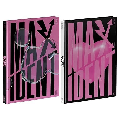 STRAYKIDS : MAXI DENT (T-CRUSH Version+HEART Version Set) Standard Edition Album CD-R+Photobook+Photocards+Lyrics Paper+Mini Poster+Face Sticker - Image 1