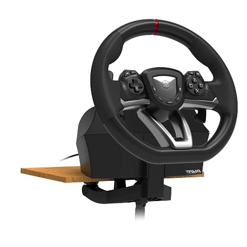 Hori Volante RWA Racing Wheel Apex - PS5 - PS4 - PC - Ufficiale Sony, nero thumbnail 4
