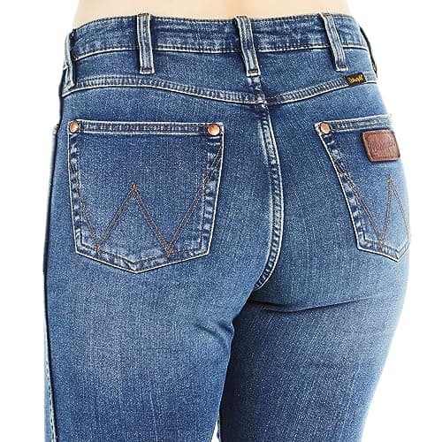 Wrangler Women's Retro High Rise Bailey Trouser Denim 25x30 thumbnail 4