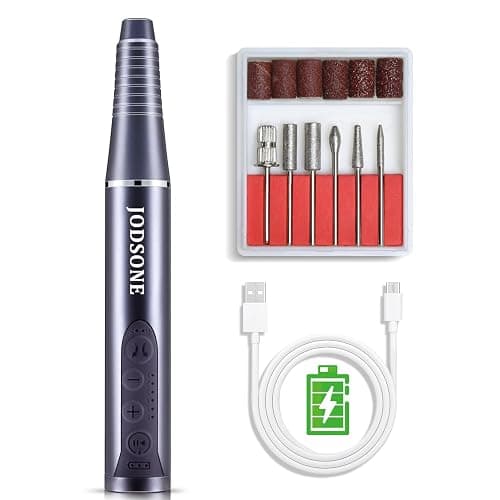 JODSONE Controllable Speed Portable Nail Drill Professional Electric 30000RPM Home Salon Polishing Manicure Nail Drill - Image 1