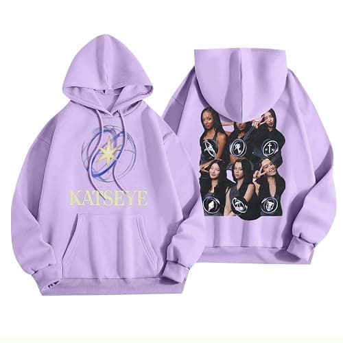 KATSEYE Hoodies for Women Katseye Merch Fashion Music Album Graphic Sweatshirts Long Sleeve Hoodied Pullover 2026 - Image 1