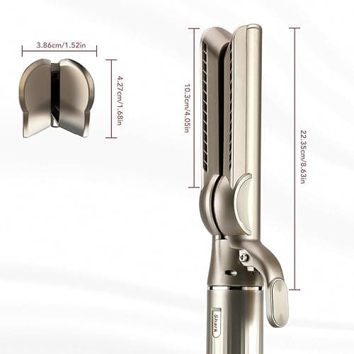 SAZIKA Airflow Smooth Attachment for Shark FlexStyle, Nozzles Attachment for Smooth Hair Style with Less Damage and Breakage for Shark FlexStyle Champagne Stone thumbnail 5