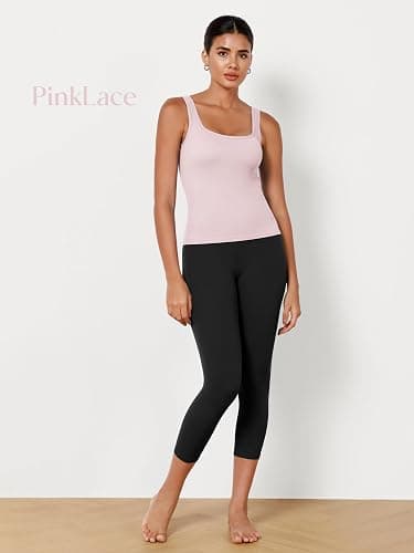 ODODOS 3-Pack Crop Tank Cropped Tops thumbnail 2