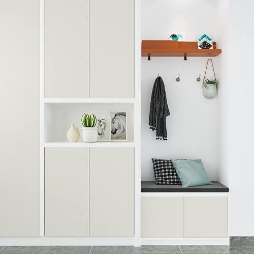VEELIKE Selbstklebende Tapete Beige 60cm x 900cm Möbelfolie Matt Klebefolie Beige Möbel Küche Wasserfest Wandtapete Wohnzimmer Badezimmermöbel Tischdeko Vintage Schrankaufkleber Vinyltapete Tür Deko thumbnail 3