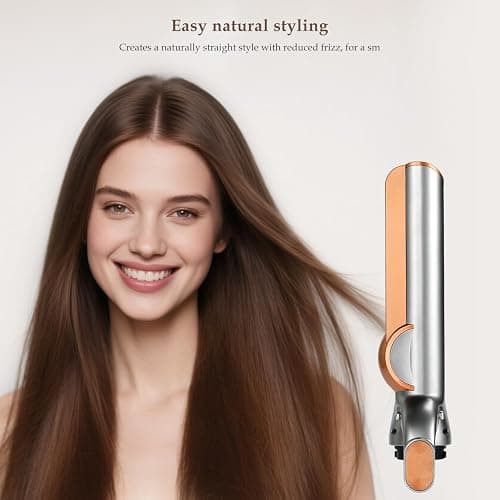 SAZIKA Airflow Attachment for Dyson Airwrap Styler, Nozzles Attachment Smooth Hair Style with Less Damage and Breakage for Dyson Airwrap HS01 HS05 HS08 Copper thumbnail 2