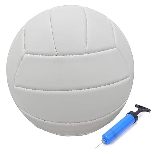 ABAJI Volleyball Official Size Thicker PVC Pure Color with Pump Waterproof Anti-Explosion Design Training Practice Indoor Outdoor Beach Pool Play - Image 1