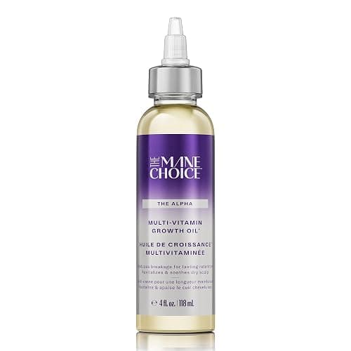 The Mane Choice Alpha Multi-Vitamin Scalp Hair Growth Oil, 4 Fl Oz, 1 Pack, Nourishing Scalp Oil with Biotin, Vitamin C, Rosemary, Rice Extract, Jojoba, Tea Tree & Castor Oil, Lightweight & Non-Greasy - Image 1
