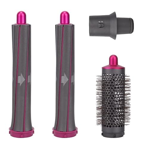 Hair Curling Iron Barrel Attachments: Long Hair Curling Barrels Styler with Adaptor for Dyson Airwrap Hair Dryer, Styler Iron Attachment Parts Hair Tool - Image 1