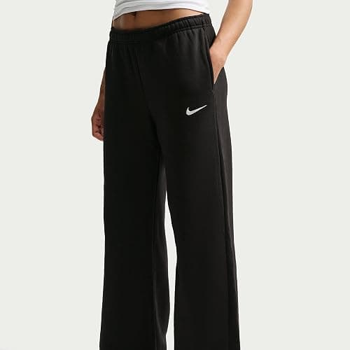 Nike Women's Studio Fleece Standard Wide Leg Pant thumbnail 3