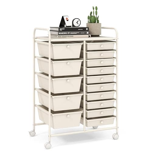 15 Drawer Rolling Storage Cart - Image 1