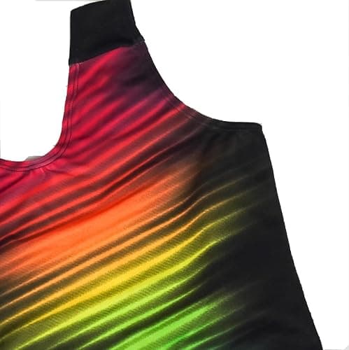 GK Girls Fierce Fade Gymnastics Leotard - Rainbow Dance Outfit with Matching Scrunchie for Toddlers, Children, & Juniors thumbnail 4
