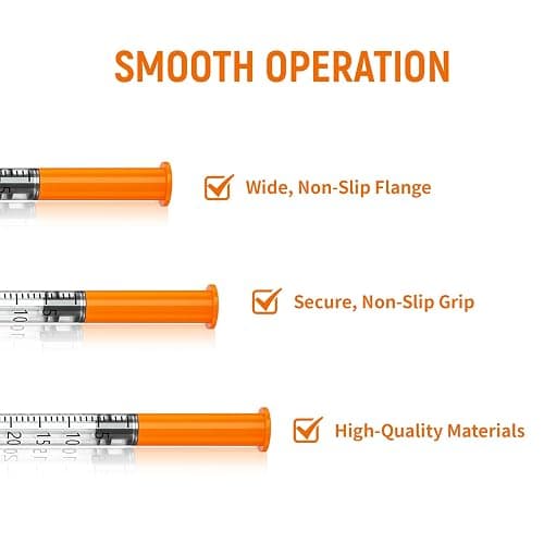 0.5ml 30G 1ml/cc 5/16" (8mm) Pack of 100 thumbnail 3