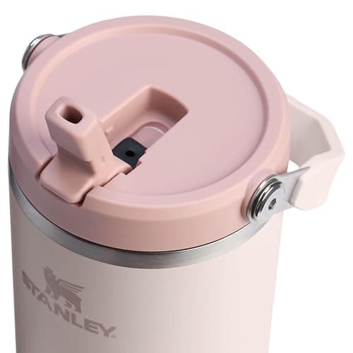 Stanley IceFlow Flip Straw Tumbler with Handle | Twist On Lid and Flip Up Straw | Leak Resistant Water Bottle | Insulated Stainless Steel | BPA-Free thumbnail 2