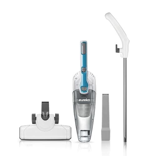 Eureka Corded Stick Vacuum Cleaner for Home Pet Hair, Lightweight Stick Vacuum Cleaner with Powerful Suction for Carpet Tile and Hard Floor, Aqua Blue, 3-in-1 Handheld Vac NES100 thumbnail 3