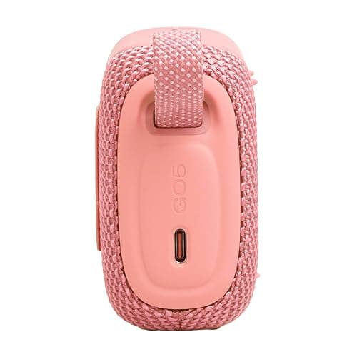JBL GO 5 Enceinte Bluetooth Ultra-Portable avec Son Big JBL Pro et Basses puissantes, appairtouch, Design étanche et 10 Heures de Lecture, Rose thumbnail 5