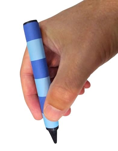 Handy Dandy Blue Striped Notebook - Handcrafted thumbnail 6