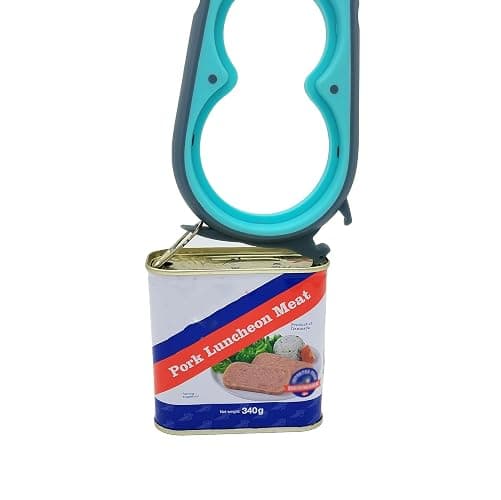 Otstar Jar Opener Bottle Opener and Can Opener for Weak hands, Seniors with Arthritis and Anyone with Low Strength, Mutil Jar Opener Get Lids Off Easily (Blue and Grey) thumbnail 6