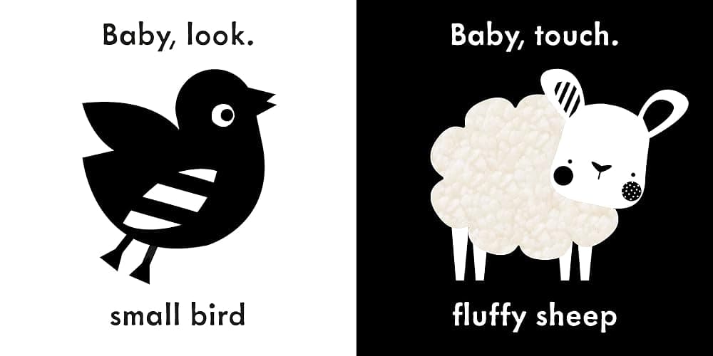 Baby Touch: My First Book: a black-and-white cloth book thumbnail 5