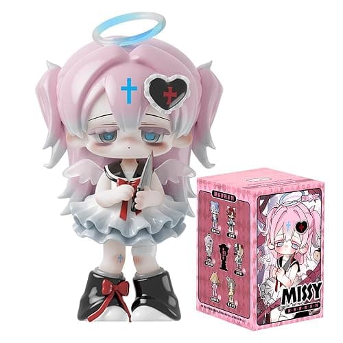 XiDonDon Missy Sweet Mourning Lolita Series Blind Box Cute Toys Kawaii Anime Figures Dolls Furniture for Display Gift Surprise Toy Gift Mystery Box Collectible Home Decorations (Single Box) - Image 1