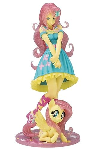 Kotobukiya My Little Pony: Fluttershy (Limited Color Variant Edition) Bishoujo Statue, Multicolor - Image 1