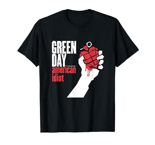 Green Day American Idiot T-Shirt - Youth - Purple - Large - Image 1