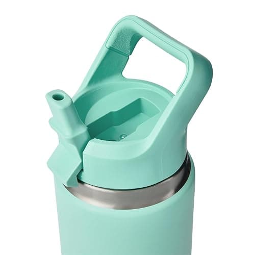 YETI Rambler 26 oz Bottle, Vacuum Insulated, Stainless Steel with Color Matching Straw Cap thumbnail 4