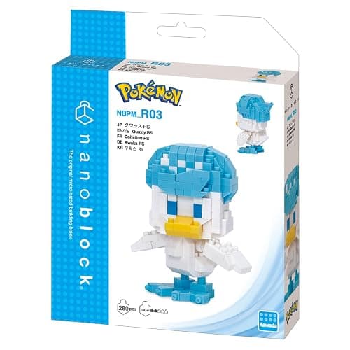 nanoblock - Pokémon - Quaxly, Pokémon RS Series Building Kit thumbnail 6