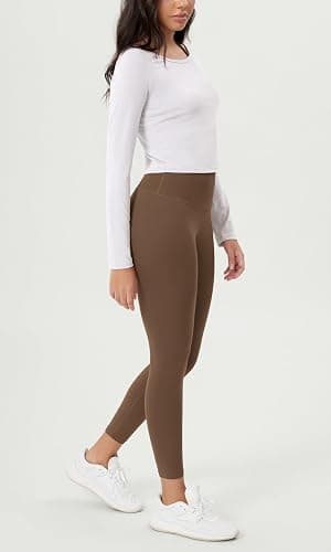 ODODOS Buttery Soft Lounge Yoga Leggings for Women 23" / 25" /28" High Waist Yoga Pants thumbnail 4