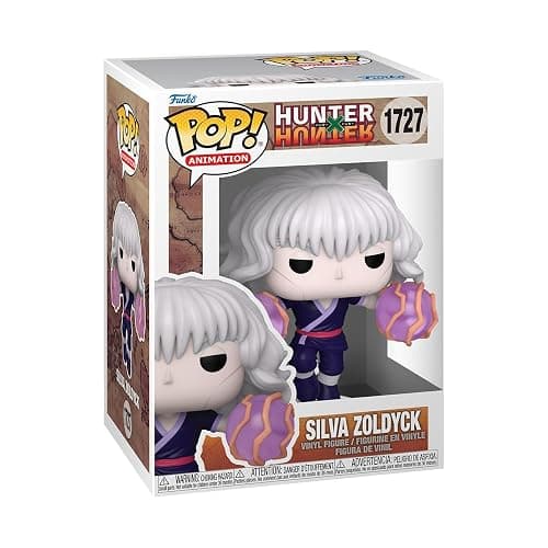 Funko POP! Animation: Hunter X Hunter (HxH) - Silva Zoldyck | Official Anime Merch - Collectable Vinyl Figurine for Shelf Display - Birthday Gift Idea for Fans and Collectors - Image 1